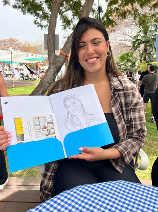 ציור בלייב – פורטרט אישי