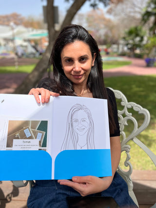 ציור בלייב – פורטרט אישי