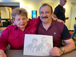 ציור זוגי בלייב