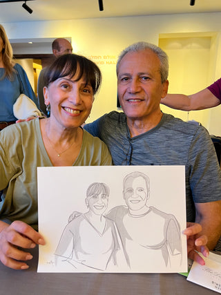 ציור זוגי בלייב