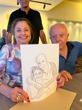 ציור זוגי בלייב