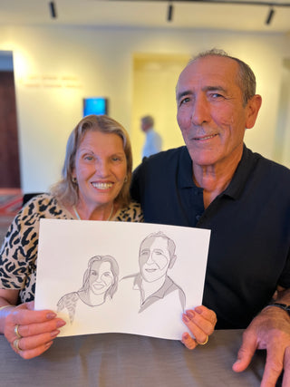 ציור זוגי בלייב